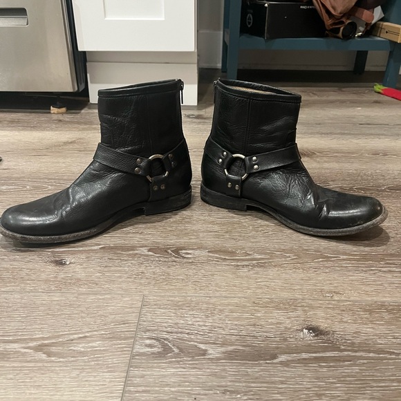Frye Phillip Harness Moto Boots - Picture 2 of 6